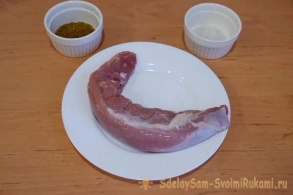 Сушеная свиная вырезка