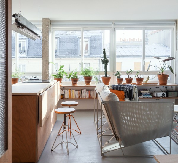 Маленькая квартира с современным гибким дизайном Маленькая квартира с современным гибким дизайном