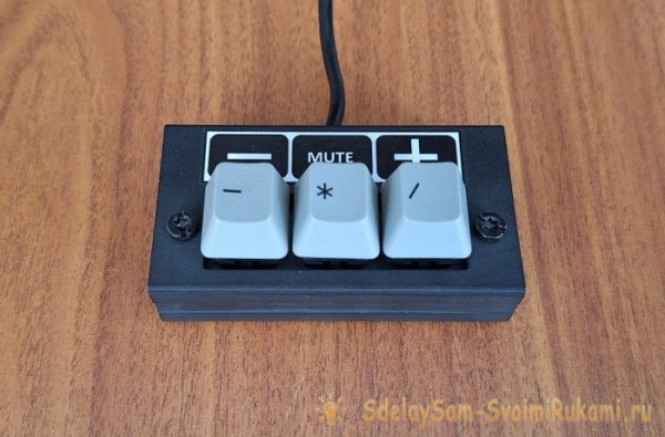 Как просто сделать клавишный USB регулятор громкости Как просто сделать клавишный USB регулятор громкости