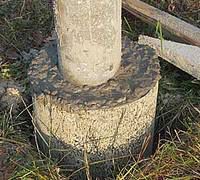 Бетонирование столбов для забора: устанавливаем забор правильно Бетонирование столбов для забора: устанавливаем забор правильно