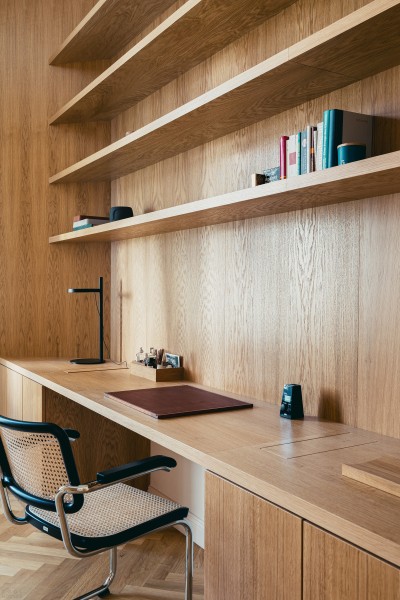 Интерьер квартиры с креативными дизайнерскими решениями