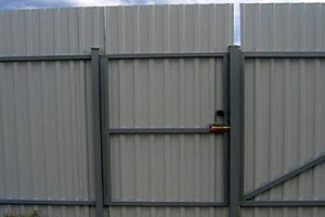 Калитка из металлопрофиля своими руками – схема + порядок выполнения работы Калитка из металлопрофиля своими руками – схема + порядок выполнения работы