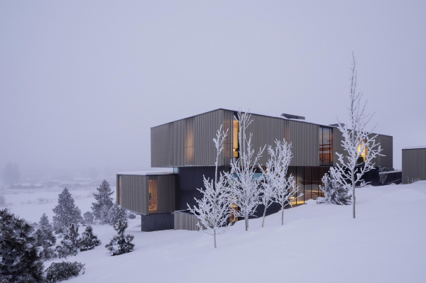 Дом с многослойной пространственной композицией Дом с многослойной пространственной композицией