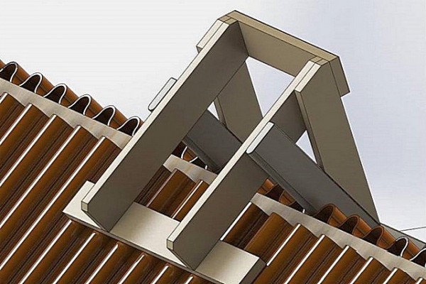 Как сделать складную лестницу на конек крыши: пошаговая инструкция по самостоятельному возведению