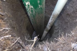 Деревянный забор на металлических столбах своими руками: пошаговая инструкция + фото