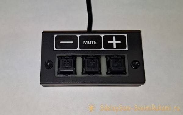 Как просто сделать клавишный USB регулятор громкости Как просто сделать клавишный USB регулятор громкости