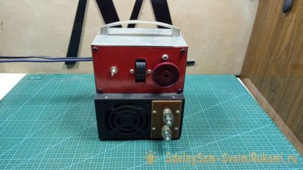 Аппарат точечной сварки из трансформатора микроволновки