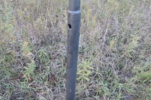 Деревянный забор на металлических столбах своими руками: пошаговая инструкция + фото