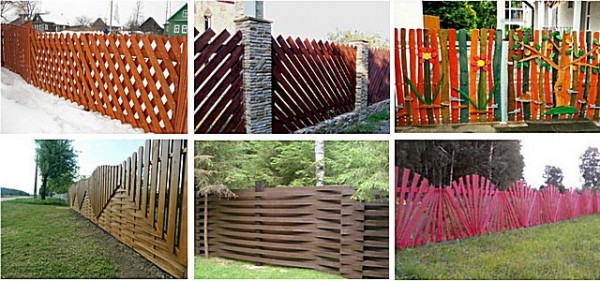Деревянный забор на металлических столбах своими руками: пошаговая инструкция + фото
