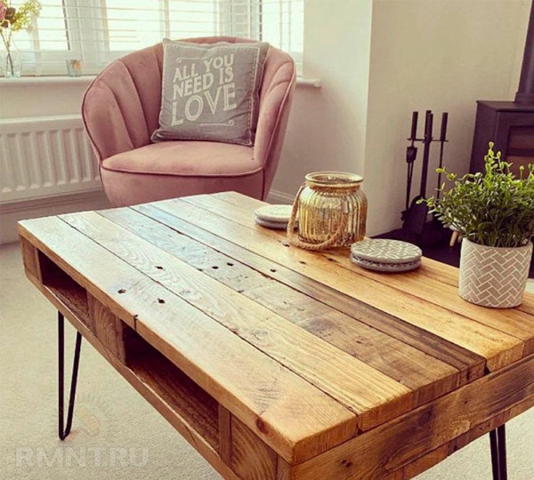 





Журнальный столик из поддонов своими руками



