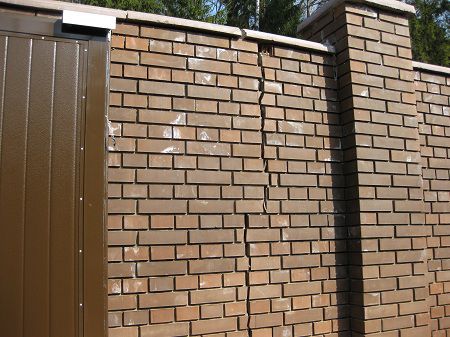 Столбы и забор из кирпича своими руками: пошаговая инструкция