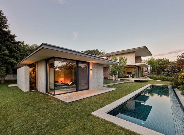 Дом с гармоничным единством природы, дизайна и технологий Дом с гармоничным единством природы, дизайна и технологий