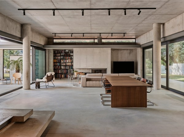 Дом с гармоничным единством природы, дизайна и технологий Дом с гармоничным единством природы, дизайна и технологий