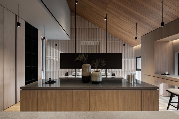 Семейный дом с современным тропическим дизайном