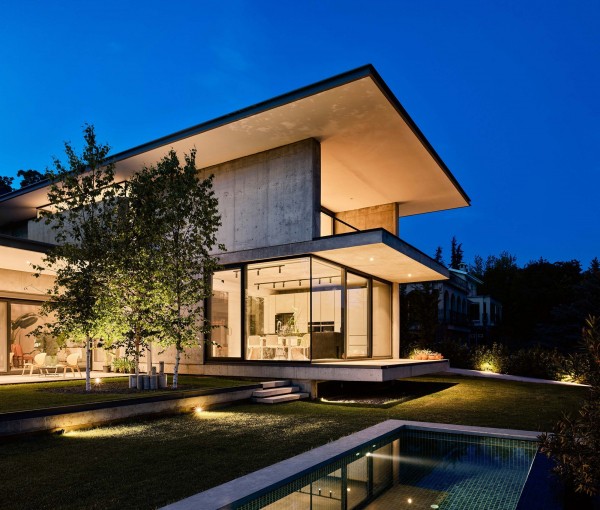 Дом с гармоничным единством природы, дизайна и технологий Дом с гармоничным единством природы, дизайна и технологий