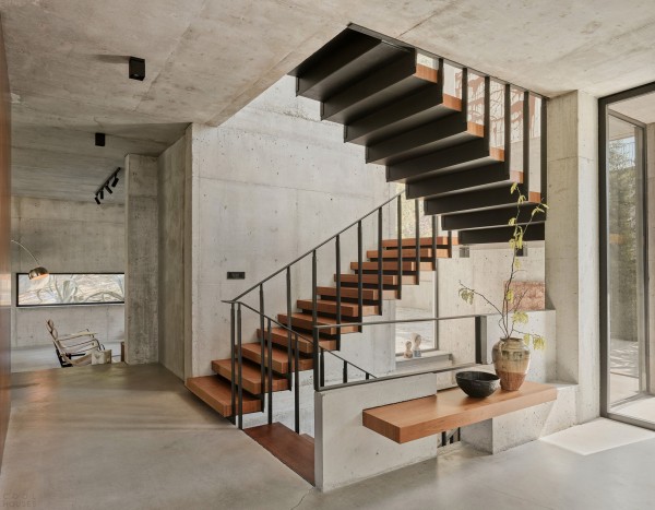 Дом с гармоничным единством природы, дизайна и технологий Дом с гармоничным единством природы, дизайна и технологий