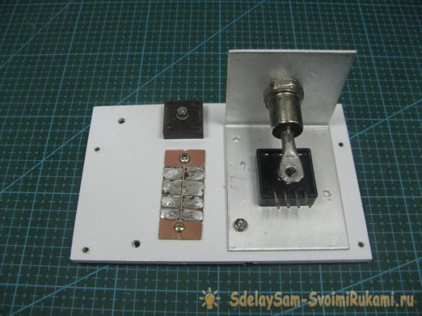 Аппарат точечной сварки из трансформатора микроволновки