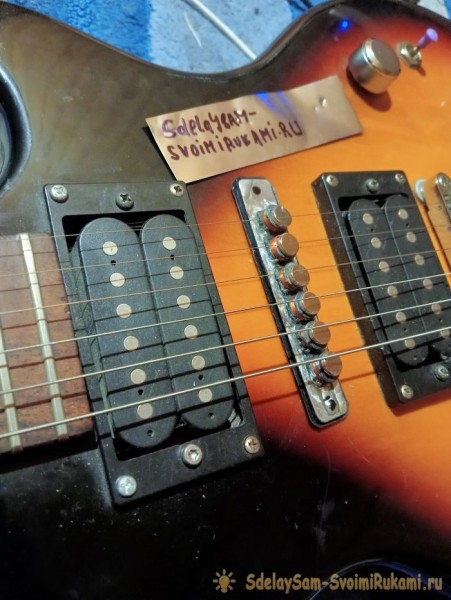 Ультратонкий звукосниматель для гитары без намотки Ультратонкий звукосниматель для гитары без намотки