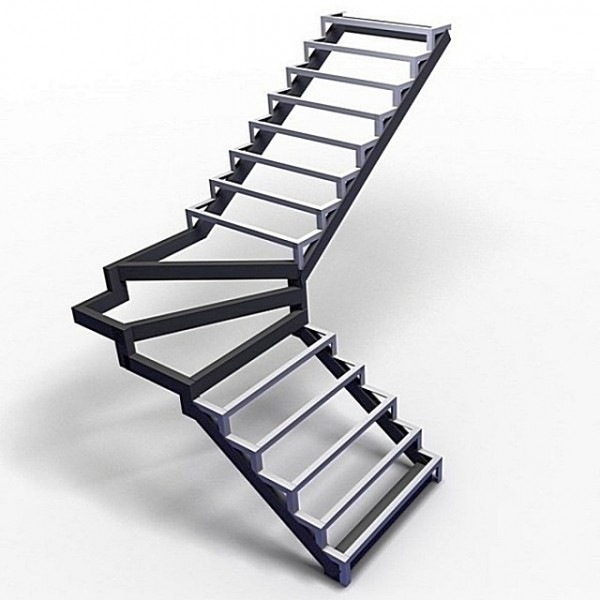 Лестница из профильной трубы своими руками: чертежи и пошаговая инструкция