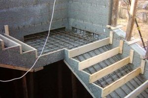Бетонная лестница своими руками: с какими трудностями придется столкнуться, расчет и пошаговый процесс Бетонная лестница своими руками: с какими трудностями придется столкнуться, расчет и пошаговый процесс