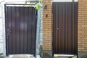 Калитка из металлопрофиля своими руками – схема + порядок выполнения работы Калитка из металлопрофиля своими руками – схема + порядок выполнения работы