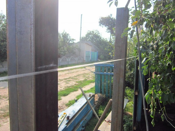 Калитка и ворота из профлиста своими руками: устройство и пошаговая инструкция