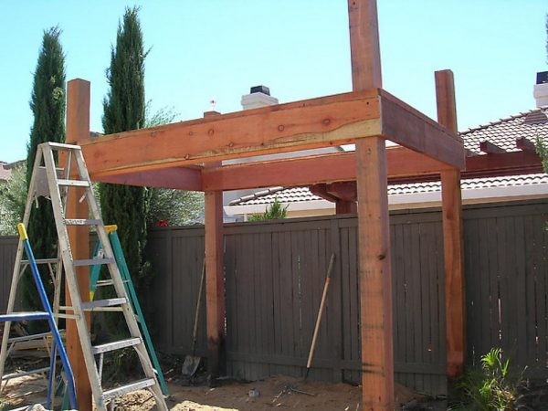 Нестандартные беседки своими руками:  подробные простые инструкции по изготовлению