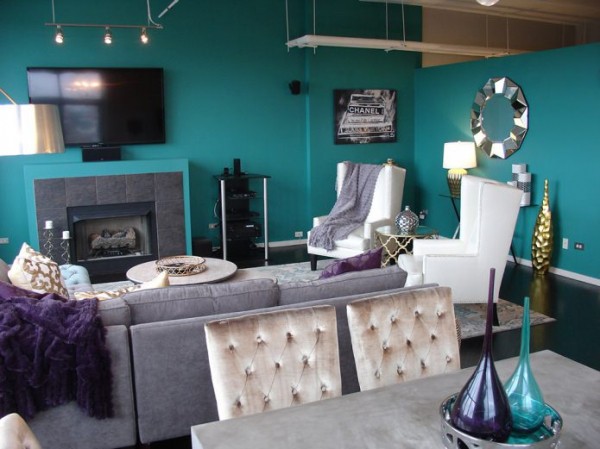 Бирюзовый: лучшие сочетания в интерьере Бирюзовый: лучшие сочетания в интерьере