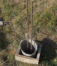 Бетонирование столбов для забора: устанавливаем забор правильно Бетонирование столбов для забора: устанавливаем забор правильно