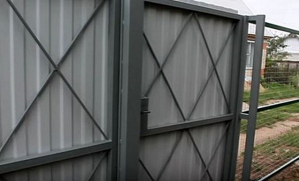 Калитка из металлопрофиля своими руками – схема + порядок выполнения работы Калитка из металлопрофиля своими руками – схема + порядок выполнения работы