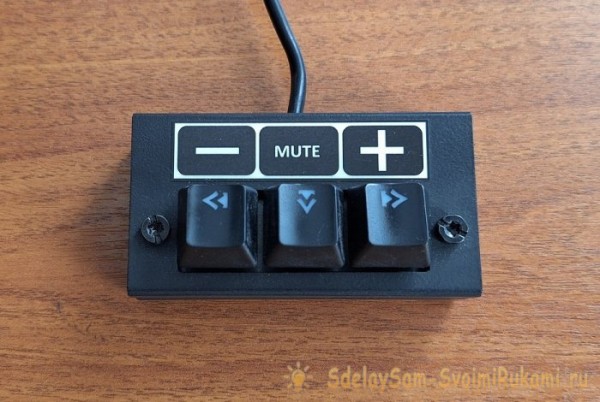Как просто сделать клавишный USB регулятор громкости Как просто сделать клавишный USB регулятор громкости