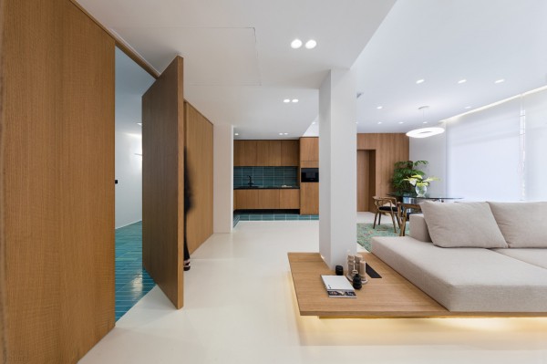 Апартаменты с уникальной пространственной сегментацией Апартаменты с уникальной пространственной сегментацией