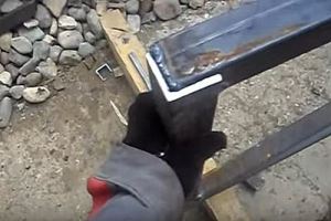 Калитка из металлопрофиля своими руками – схема + порядок выполнения работы Калитка из металлопрофиля своими руками – схема + порядок выполнения работы