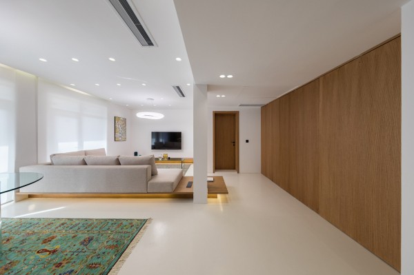 Апартаменты с уникальной пространственной сегментацией Апартаменты с уникальной пространственной сегментацией