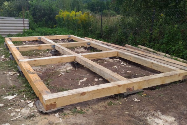 Какой фундамент выбрать для бани из бруса: рассматриваем самые популярные варианты Какой фундамент выбрать для бани из бруса: рассматриваем самые популярные варианты