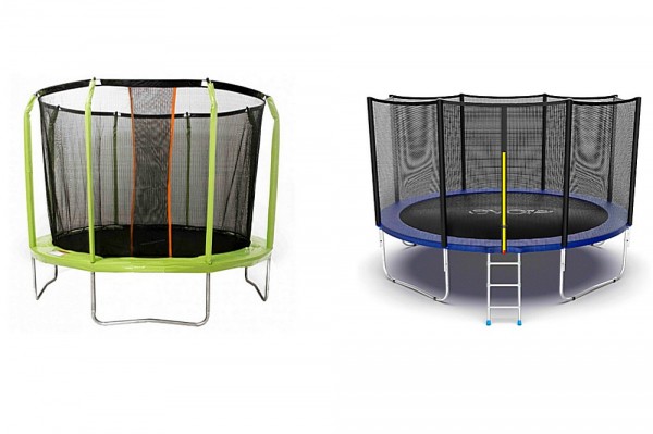 Рейтинг лучших батутов с сеткой для дачи 2024 по цене качеству