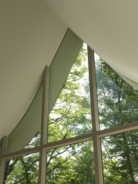 Дом выходного дня со скульптурной крышей Дом выходного дня со скульптурной крышей