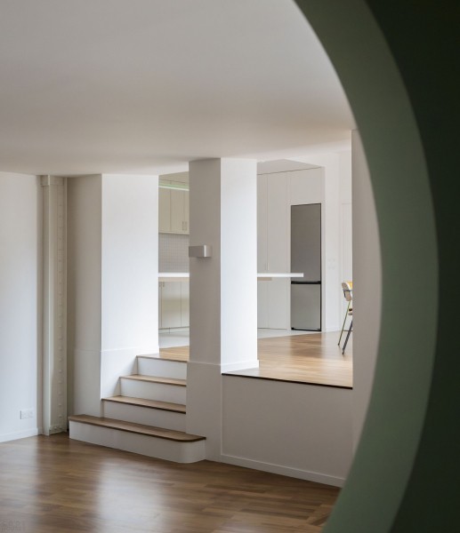 Современный лофт с историческим характером Современный лофт с историческим характером