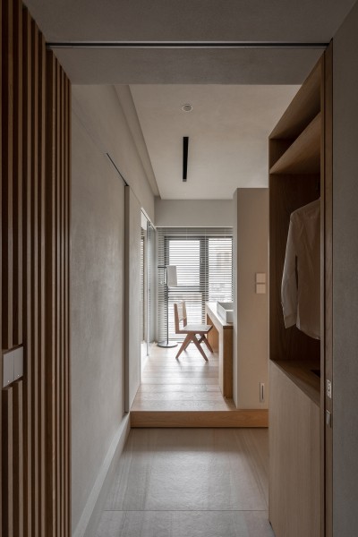 Квартира с плавным изогнутым дизайном Квартира с плавным изогнутым дизайном