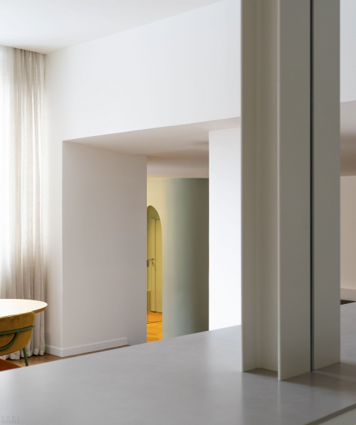 Современный лофт с историческим характером Современный лофт с историческим характером