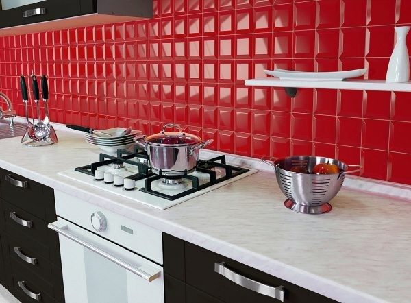 Какая плитка лучше для кухни на фартук