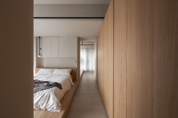 Квартира с плавным изогнутым дизайном Квартира с плавным изогнутым дизайном