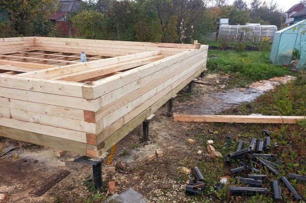 Какой фундамент выбрать для бани из бруса: рассматриваем самые популярные варианты Какой фундамент выбрать для бани из бруса: рассматриваем самые популярные варианты