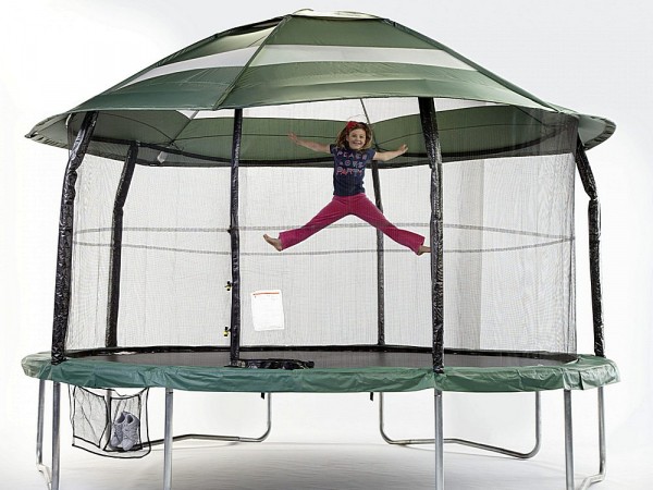 Рейтинг лучших батутов с сеткой для дачи 2024 по цене качеству