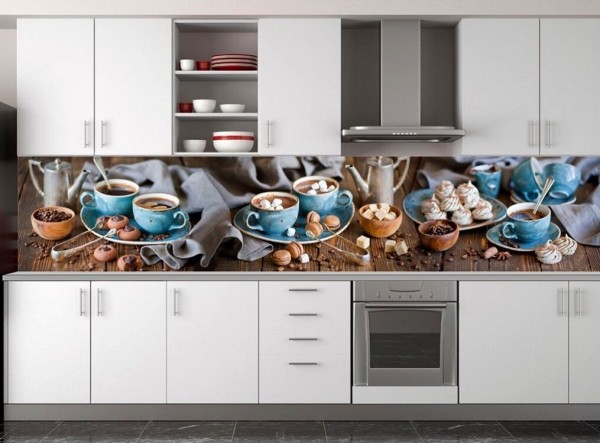 Какие бывают фартуки для кухни: ТОП-11 лучших вариантов, советы по выбору, особенности и уход