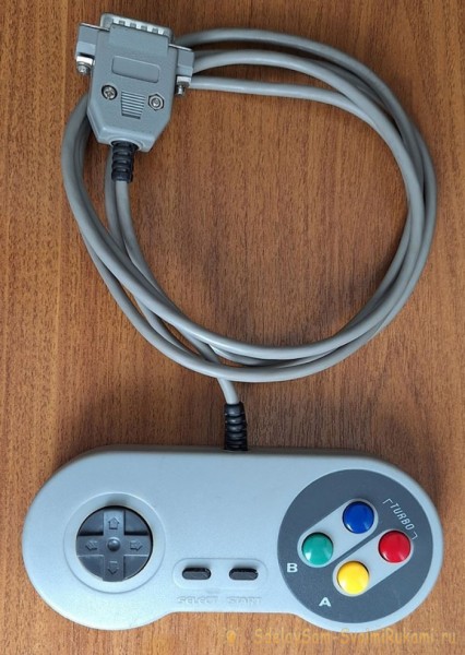 Геймпад для ретро гейминга на ПК своими руками