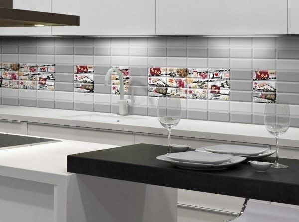 Какая плитка лучше для кухни на фартук