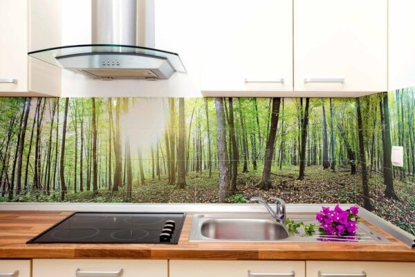 Какие бывают фартуки для кухни: ТОП-11 лучших вариантов, советы по выбору, особенности и уход