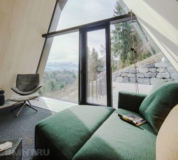 Необычный дом-шалаш в Австрии
Необычный дом-шалаш в Австрии