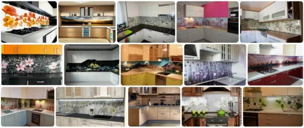 Какие бывают фартуки для кухни: ТОП-11 лучших вариантов, советы по выбору, особенности и уход